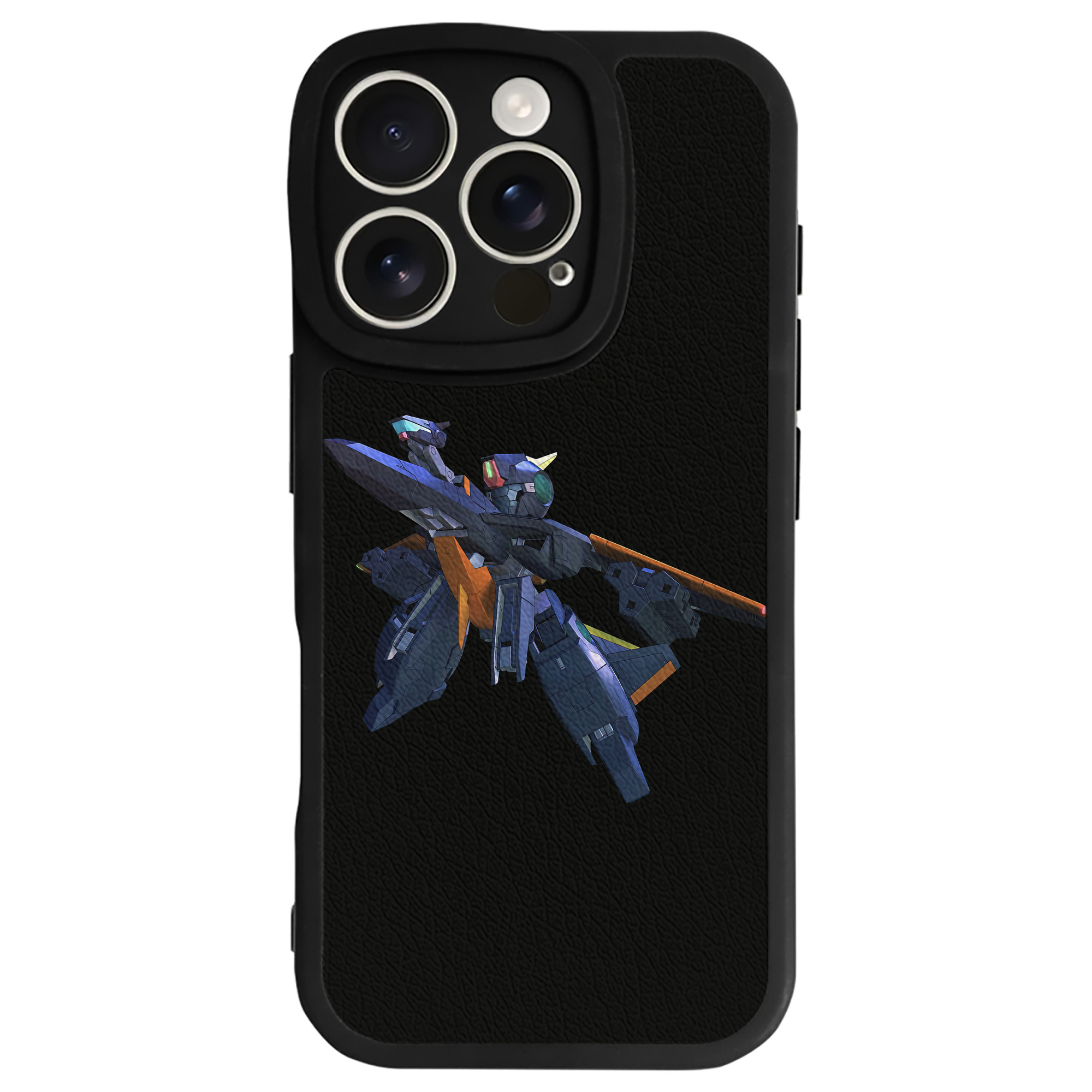 （画像用） 機動戦士ガンダム Mobile Suit Gundam 【iPhone 16シリーズ対応】シリコンスマホケース（レザー調） 材質：シリコン